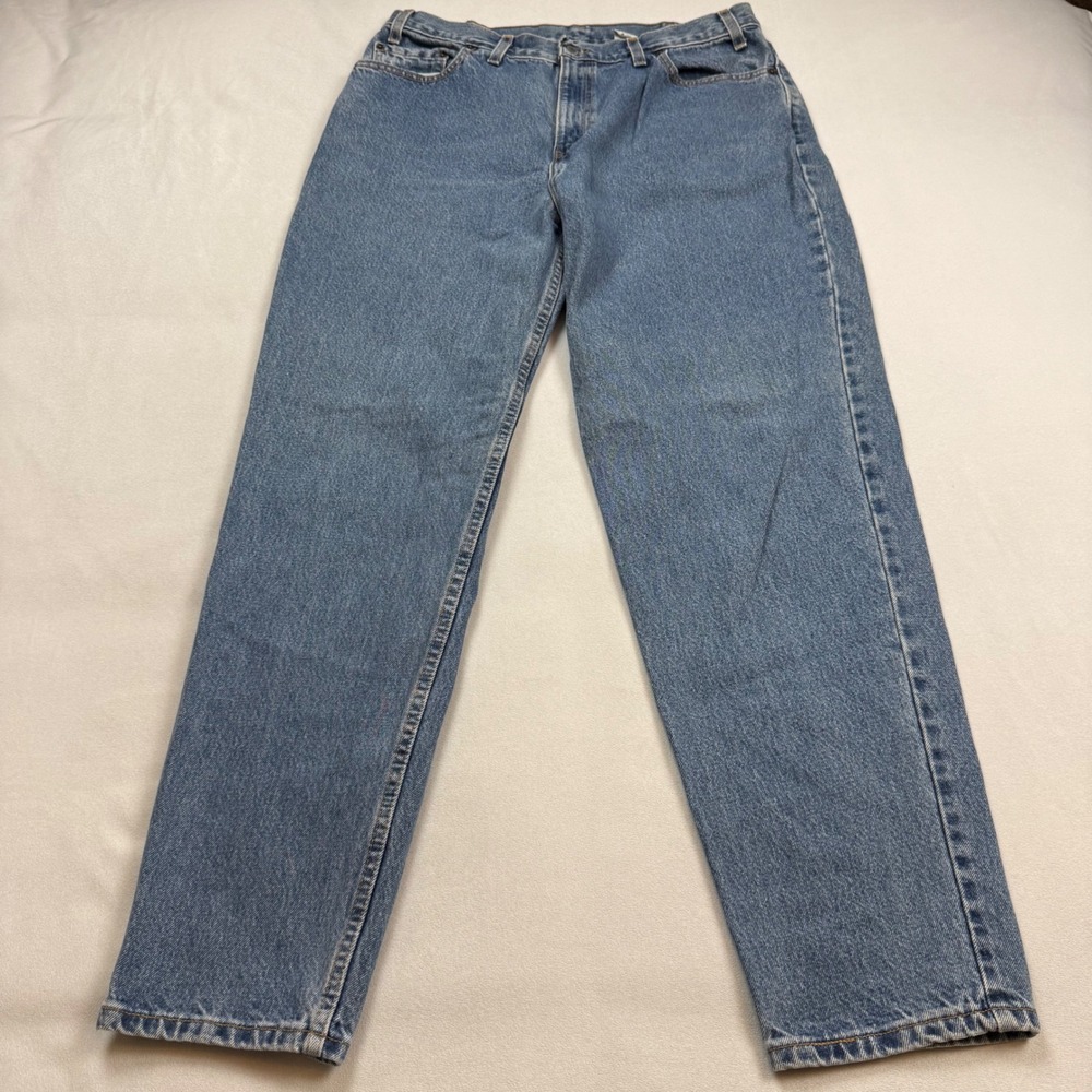 VTG Y2K Levis 550 Womens 16 Relaxed Fit Tapered Leg Jeans Made in USA Mom Jeans